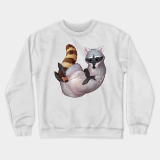 Cozy Raccoon Crewneck Sweatshirt